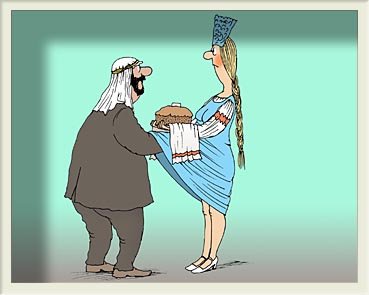 Паранджа карикатура