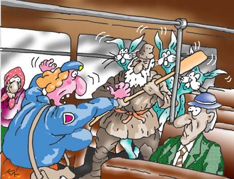 Заяц в трамвае