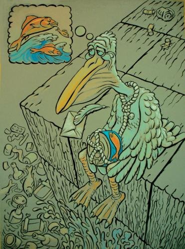 Никогда не сдавайся цапля