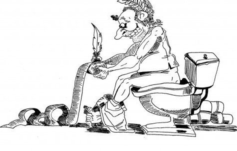 Графоман карикатура