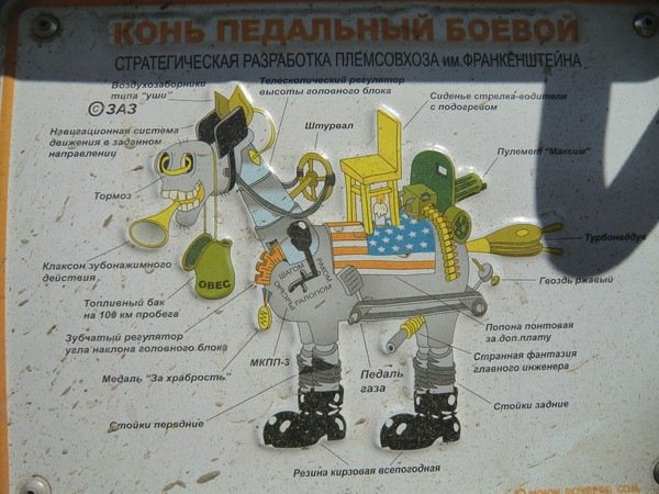 Конь педальный инструмент