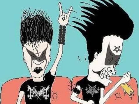 Бивис и Батхед панки