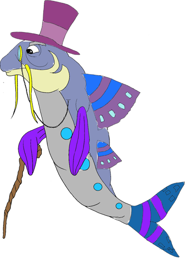 Пескарь Иванович из Лунтика