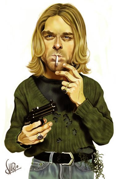 Фрэнсис Кобейн тату