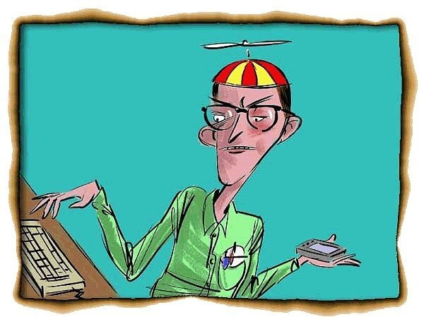 Общение карикатура