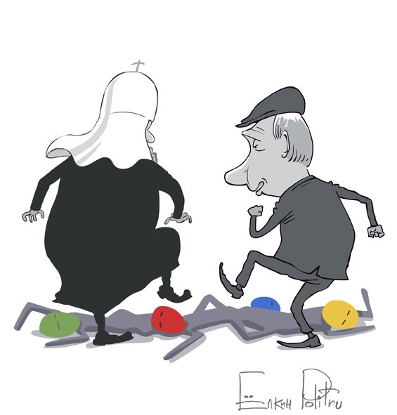 Карикатуры на Гундяева