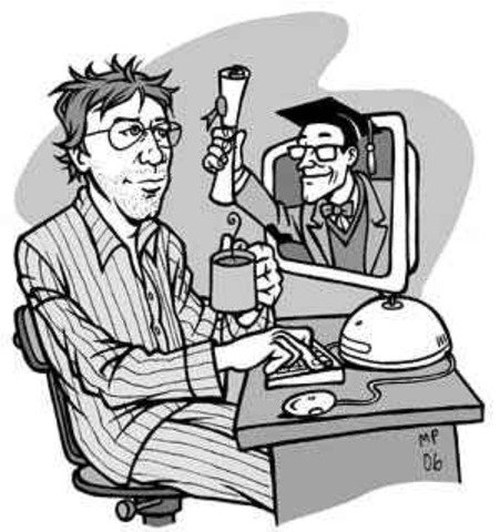 Экзамен карикатура