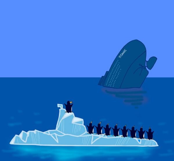 Айсберг карикатура (45 фото)