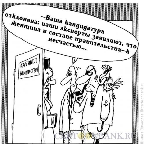 Эксперт карикатура