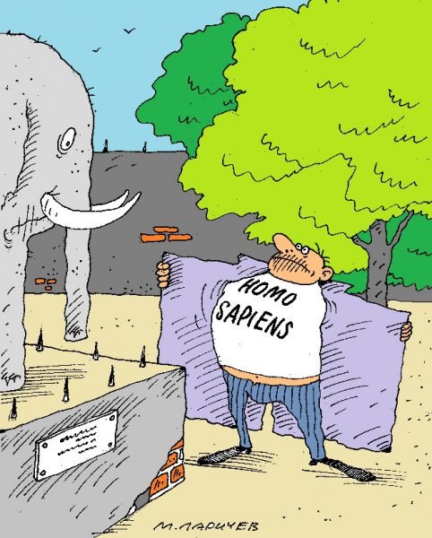 Карикатуры Ларичева