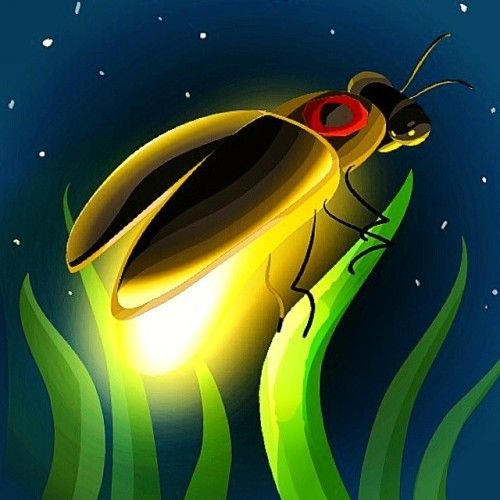 Веселые насекомые Светлячок