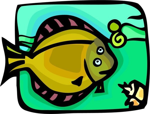 Клипарт рыба фагак