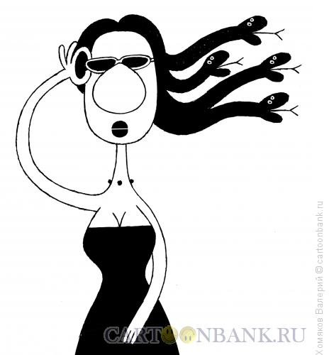 Горгона, карикатуры