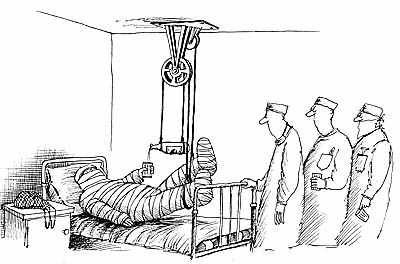 Сломанная нога прикольные