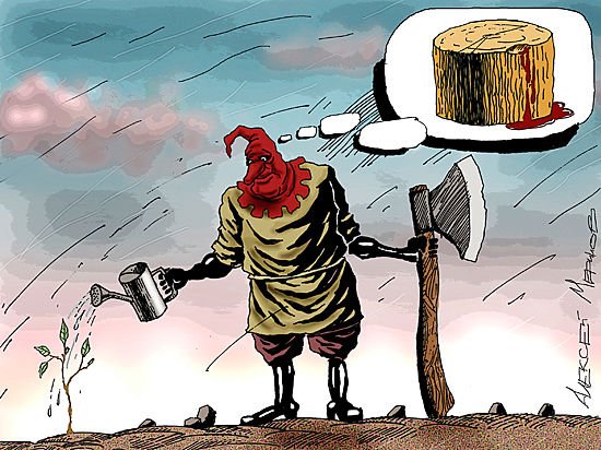 Карикатуры Меринова религия