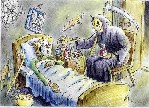 Одиночество карикатура