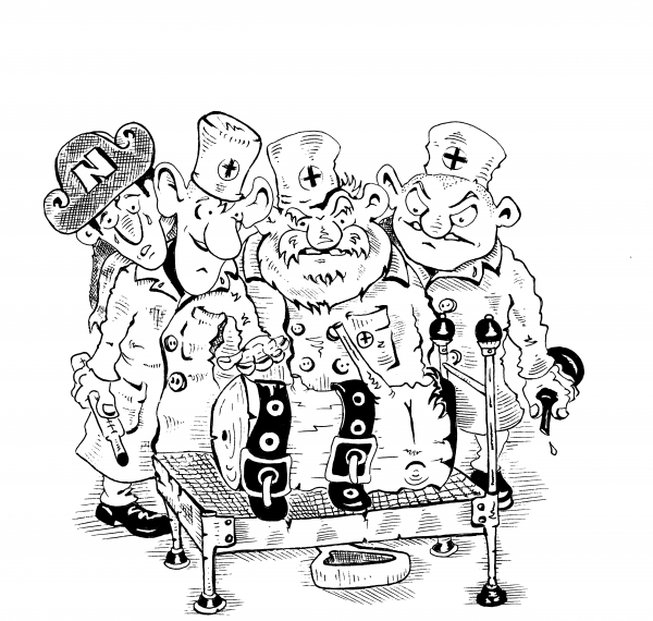 Магазин карикатура