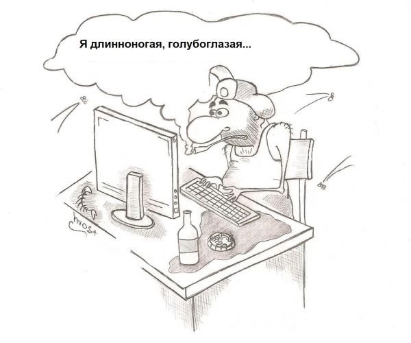 Интернет карикатура