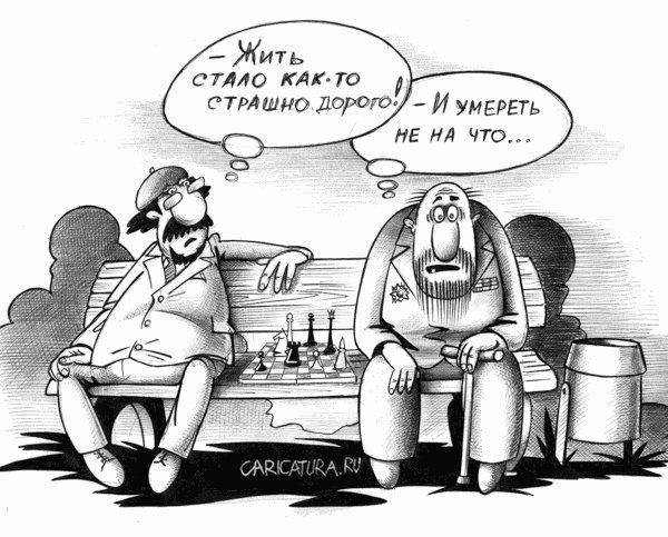 Карикатуры про жизнь