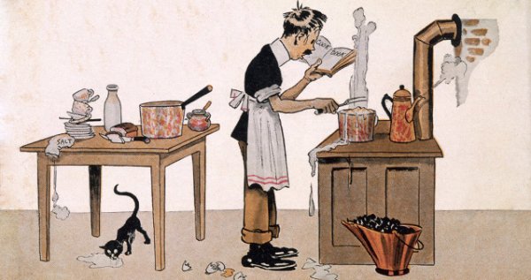 Домашние дела карикатура