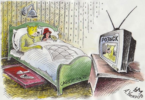 Автор карикатура