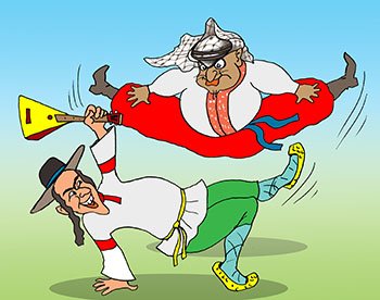 Сало карикатура