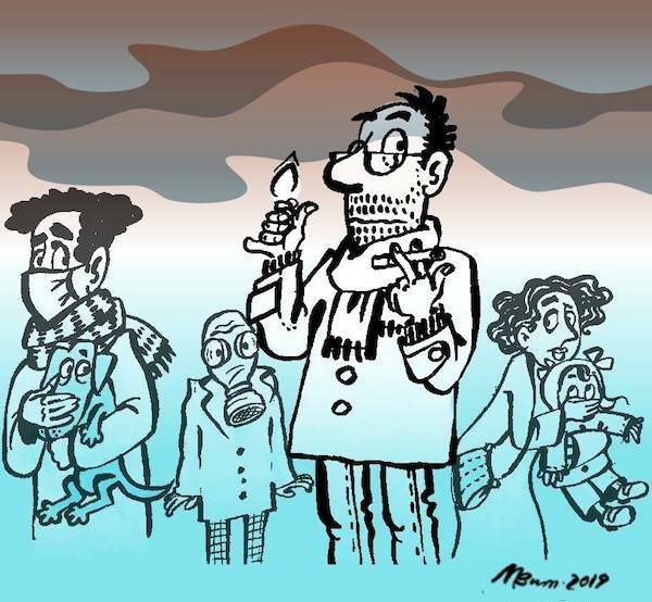 Карикатуры против курения