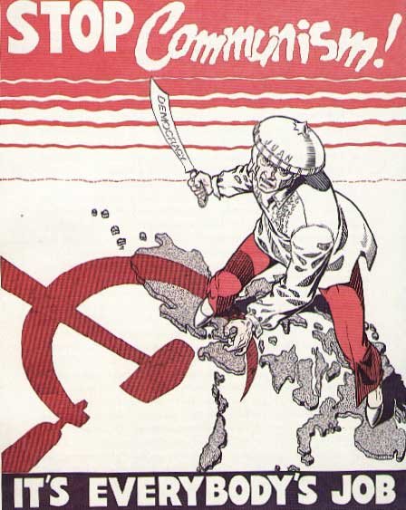 Антикоммунистические плакаты США, времен холодной войны