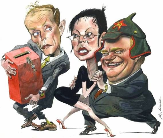 Современные российские карикатуры