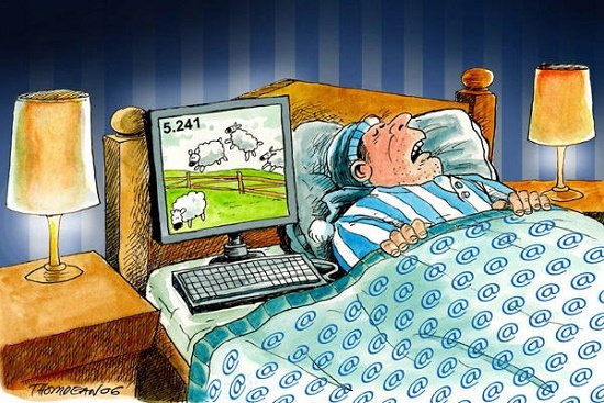 Спать карикатура