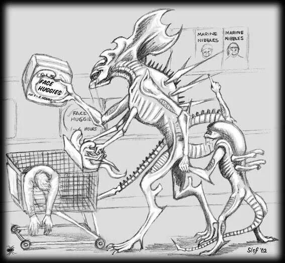 Чужой с днем рождения