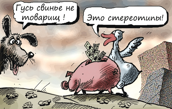 Гусь свинье товарищ