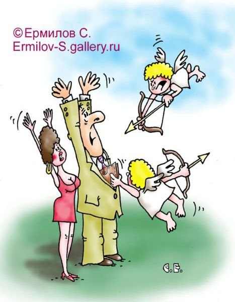 Карикатуры Ермилова