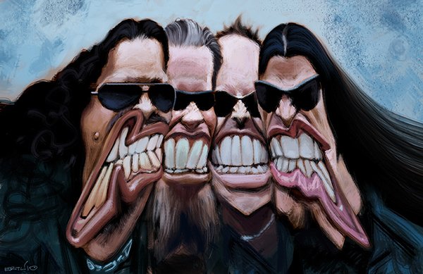 Металлика карикатура