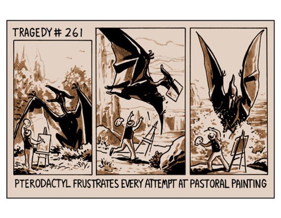 Птеродактиль Размеры