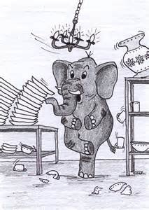 Слон в посудной лавке