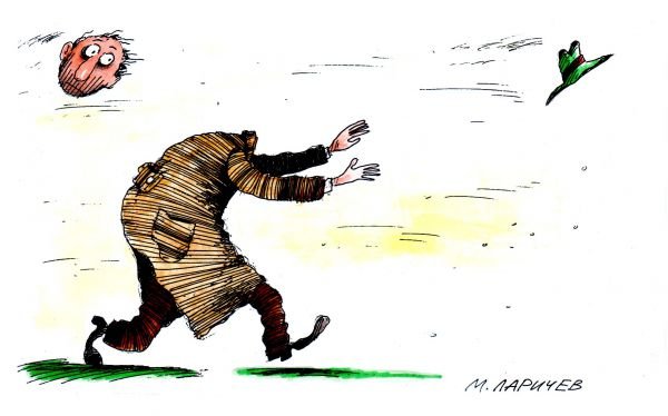 Карикатура шляпами закидаем