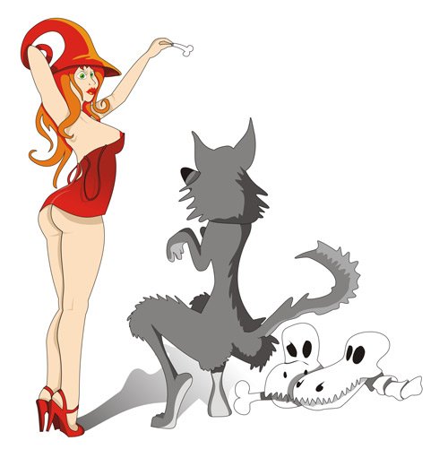 Волк съел красную шапочку