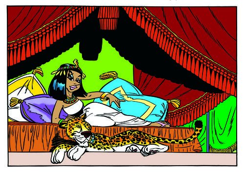 Астерикс и Обеликс и Клеопатра комикс