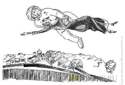 Карикатуры на Гагарина