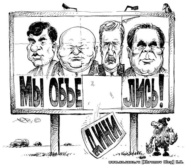 Выборы карикатура