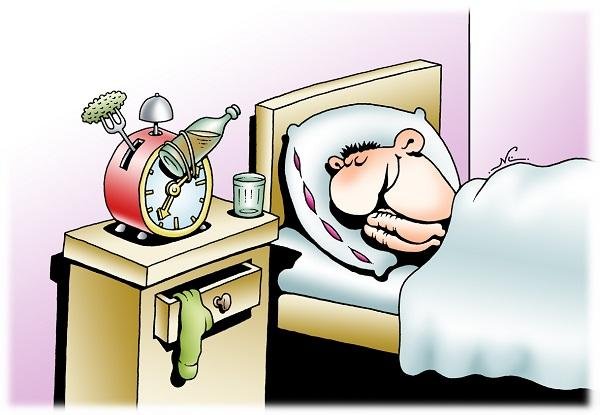 Утро карикатура