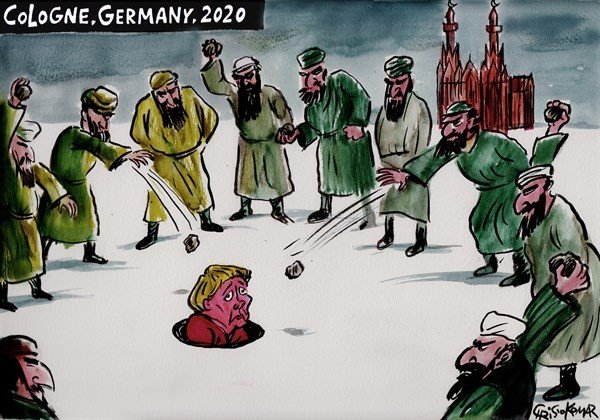 Карикатуры 1939 с Гитлером и Сталиным