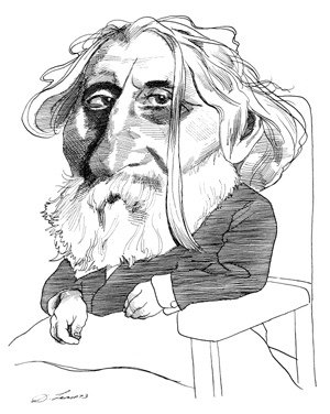 Тургенев карикатура