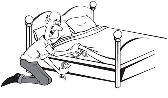 Большая подушка карикатура