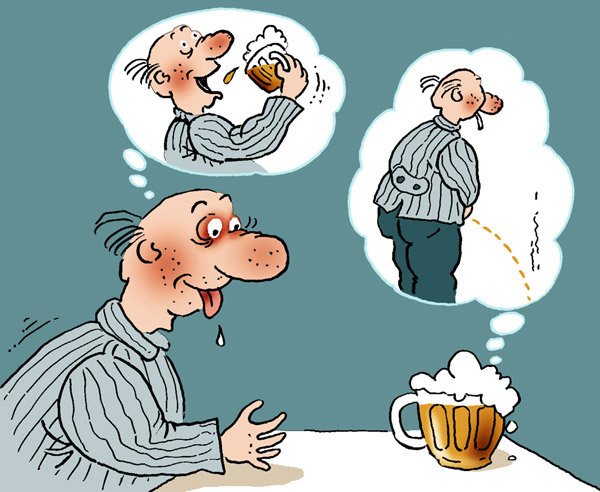 Пиво карикатура