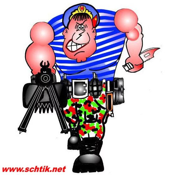 Рисунок на день ВДВ