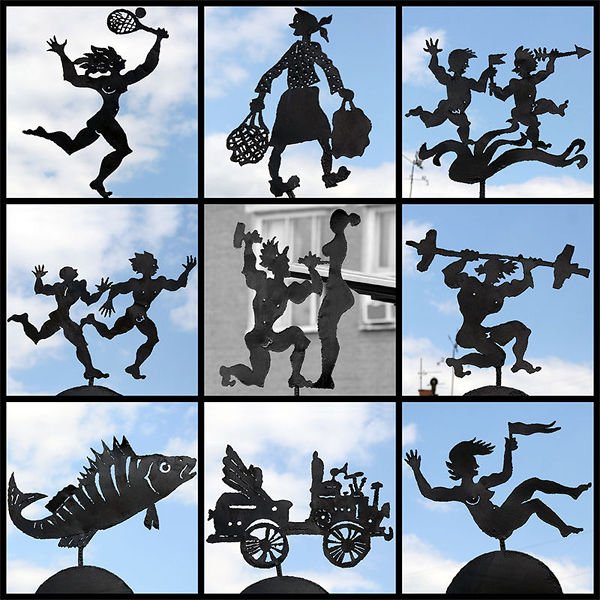 Силуэт карикатура