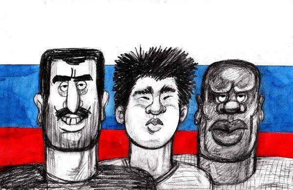 Этнические конфликты карикатура