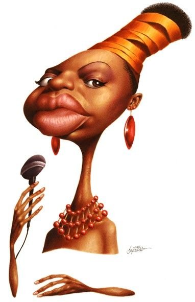 Негритянка карикатура